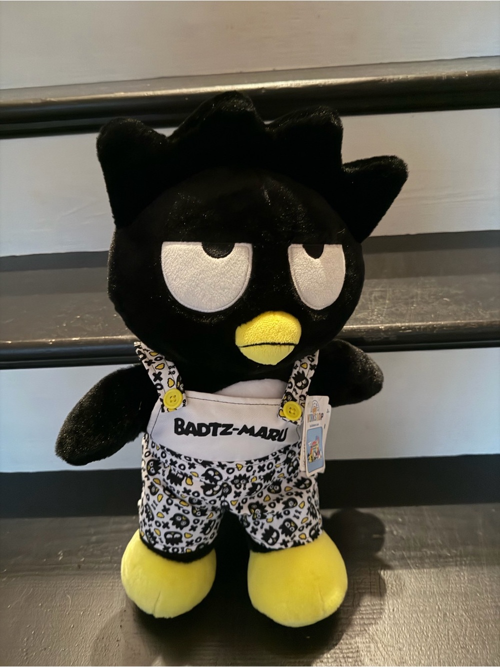 Build a bear Badtz-Maru Plush with outfit